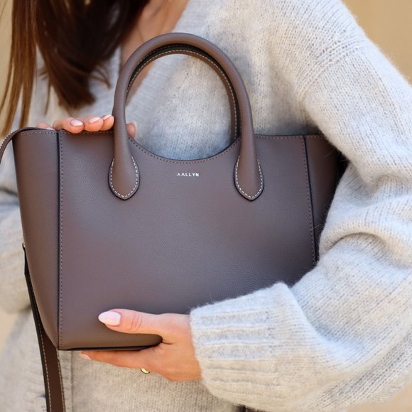 Lilly Satchel in Wood Berry by AALLYN - Picture 11 of 11